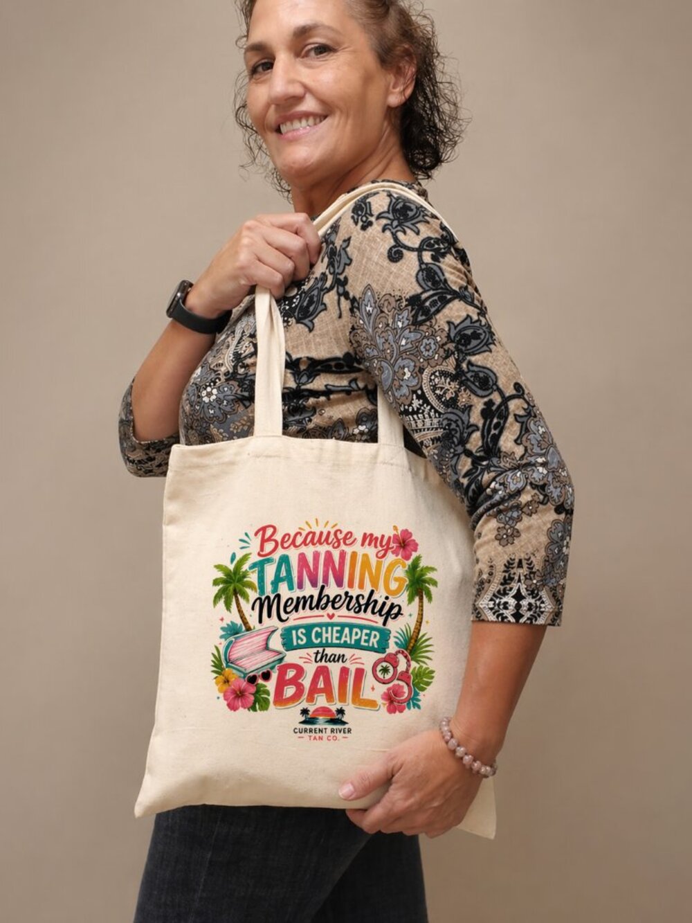 NWT Tanning Salon Tote Bag